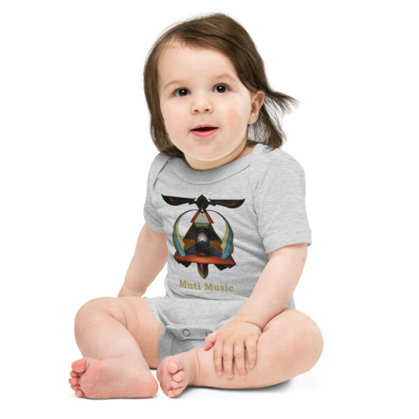 Clipping Paths 3 - Nome Edonna Art - Baby short sleeve one piece - Image 2