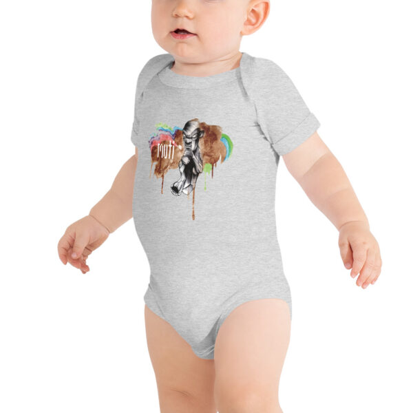 Muti OG Paint - Baby short sleeve one piece - Image 4