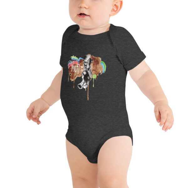 Muti OG Paint - Baby short sleeve one piece - Image 2