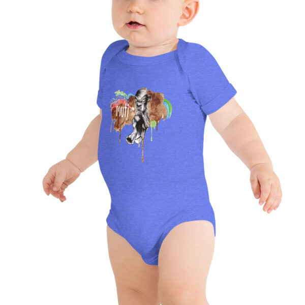 Muti OG Paint - Baby short sleeve one piece - Image 3