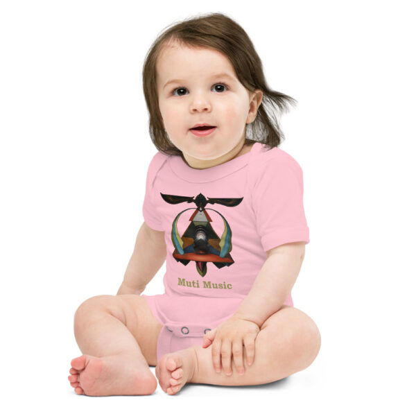 Clipping Paths 3 - Nome Edonna Art - Baby short sleeve one piece - Image 3