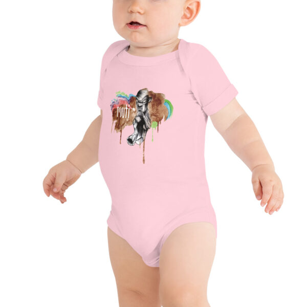Muti OG Paint - Baby short sleeve one piece - Image 5