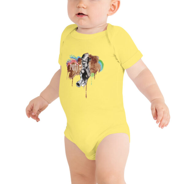 Muti OG Paint - Baby short sleeve one piece - Image 6