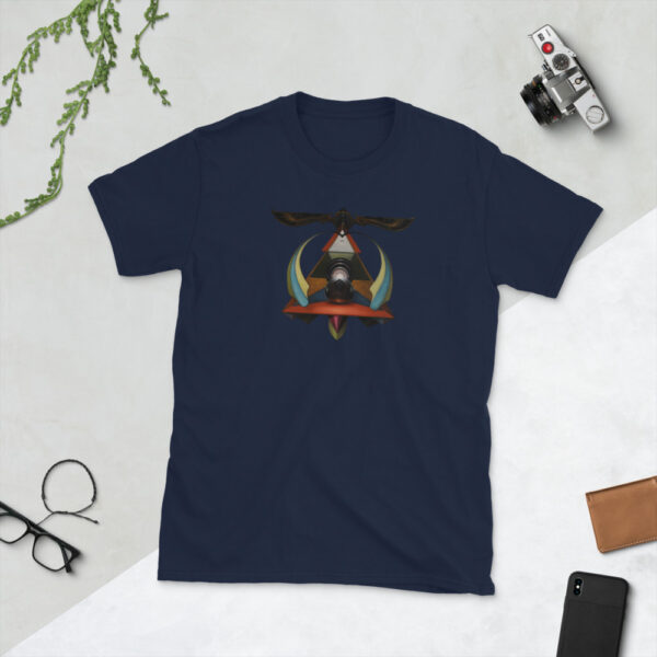 Dov1 Presents Clipping Paths 3 - Nome Edonna Art - Short-Sleeve Unisex T-Shirt - Image 6
