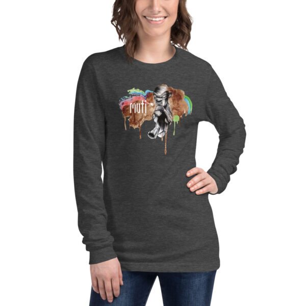 Muti OG Paint - Unisex Long Sleeve Tee - Image 4