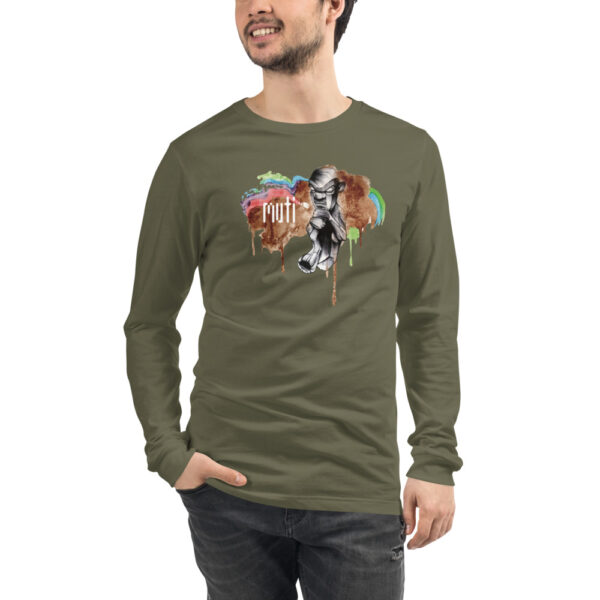 Muti OG Paint - Unisex Long Sleeve Tee - Image 5