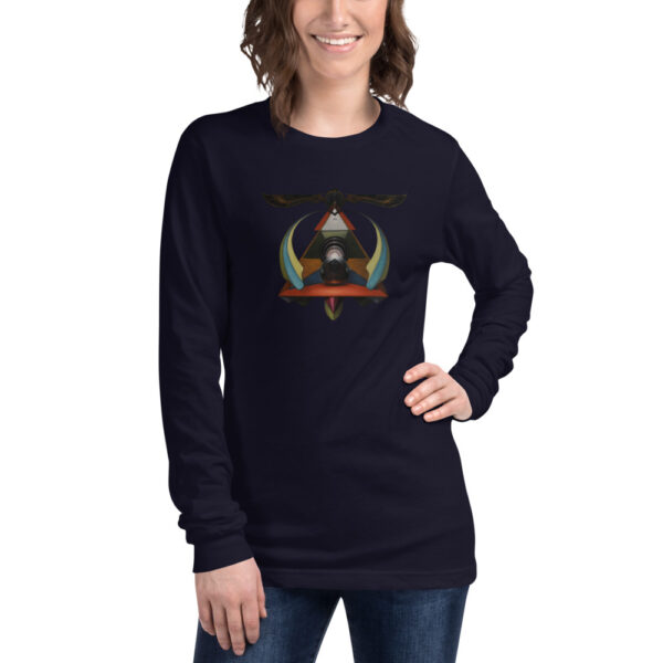 Dov1 Presents Clipping Paths 3 - Nome Edonna Art - Unisex Long Sleeve Tee - Image 2