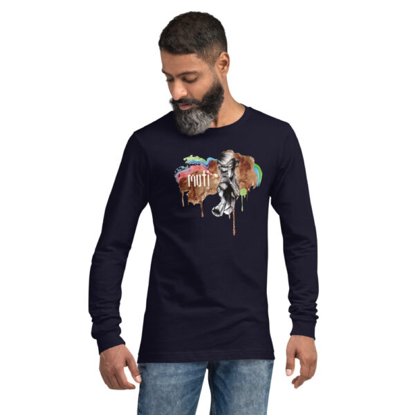Muti OG Paint - Unisex Long Sleeve Tee - Image 2