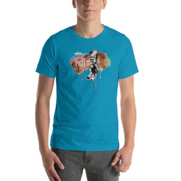 Muti OG Paint - Short-Sleeve Unisex T-Shirt - Image 12