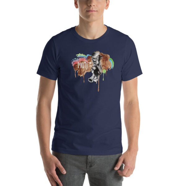 Muti OG Paint - Short-Sleeve Unisex T-Shirt - Image 5