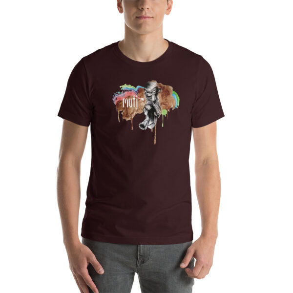 Muti OG Paint - Short-Sleeve Unisex T-Shirt - Image 4