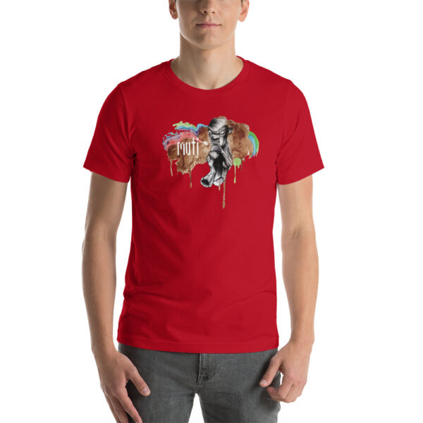 Muti OG Paint - Short-Sleeve Unisex T-Shirt - Image 8