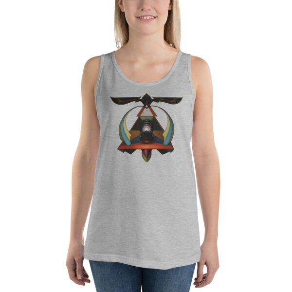Dov1 Presents Clipping Paths 3 - Nome Edonna Art- Unisex Tank - Image 6