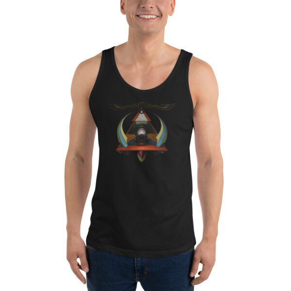 Dov1 Presents Clipping Paths 3 - Nome Edonna Art- Unisex Tank - Image 2