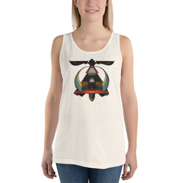 Dov1 Presents Clipping Paths 3 - Nome Edonna Art- Unisex Tank - Image 7