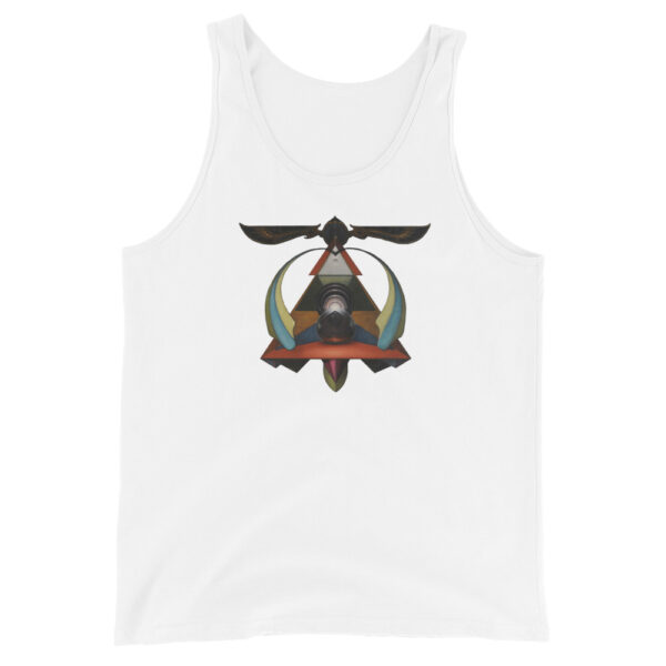 Dov1 Presents Clipping Paths 3 - Nome Edonna Art- Unisex Tank - Image 8