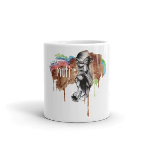 Muti OG Paint - White glossy mug