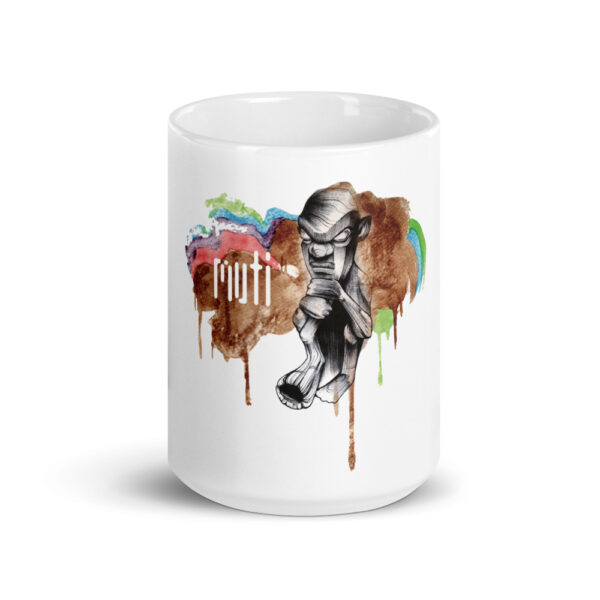 Muti OG Paint - White glossy mug - Image 2
