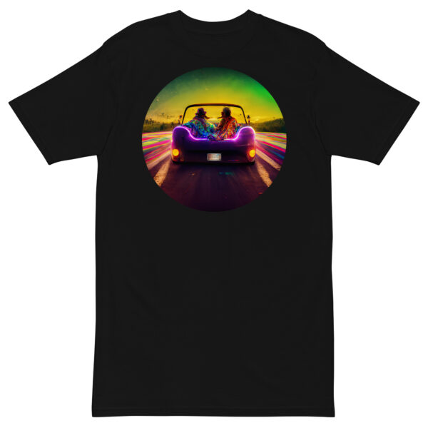 Willdabeast Superhighway Afterglow - Men’s premium heavyweight tee - Image 5