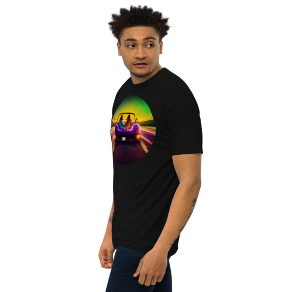 Willdabeast Superhighway Afterglow - Men’s premium heavyweight tee - Image 6