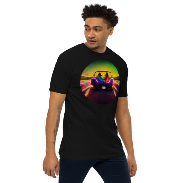 Willdabeast Superhighway Afterglow - Men’s premium heavyweight tee - Image 7