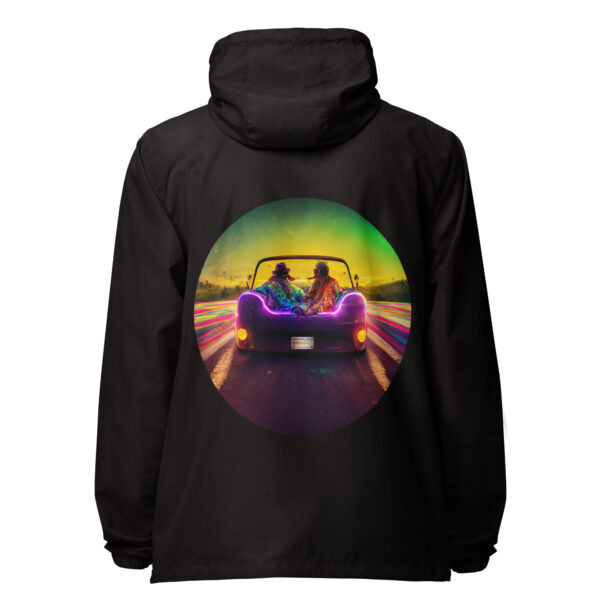 Willdabeast Superhighway Afterglow  - Unisex lightweight zip up windbreaker - Image 7