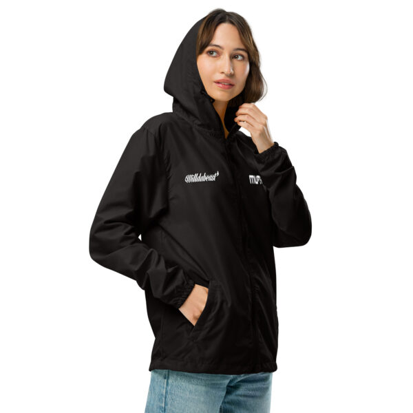 Willdabeast Superhighway Afterglow  - Unisex lightweight zip up windbreaker - Image 5