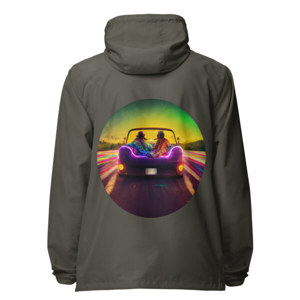 Willdabeast Superhighway Afterglow  - Unisex lightweight zip up windbreaker - Image 9