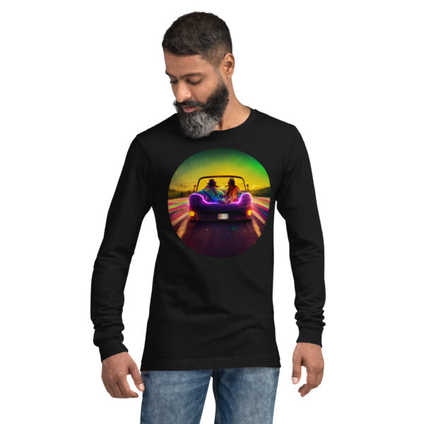 Willdabeast - Superhighway Afterglow - Unisex Long Sleeve Tee - Image 2