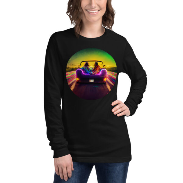 Willdabeast - Superhighway Afterglow - Unisex Long Sleeve Tee - Image 3