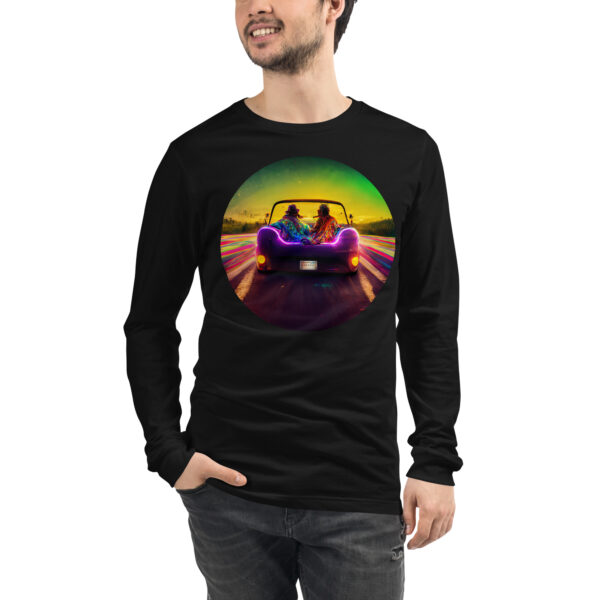 Willdabeast - Superhighway Afterglow - Unisex Long Sleeve Tee - Image 4