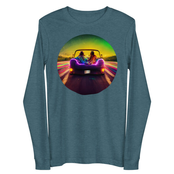 Willdabeast - Superhighway Afterglow - Unisex Long Sleeve Tee - Image 10
