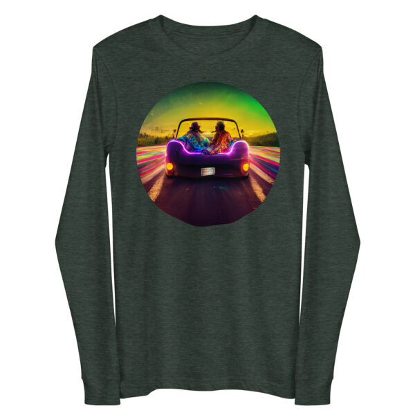 Willdabeast - Superhighway Afterglow - Unisex Long Sleeve Tee - Image 6