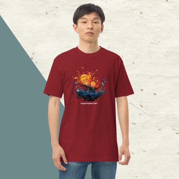 LiquidFuture premium heavyweight tee - Image 2